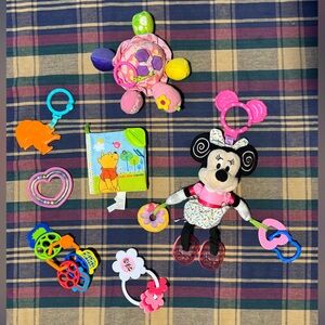 Assortment of Baby Hand Toys